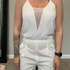 White jumpsuit